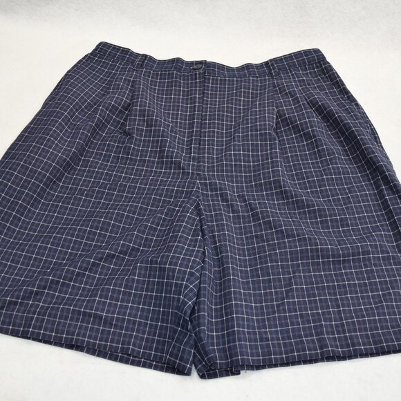 Karen Scott Women's Plus Women's Mid-Rise PullOn Shorts Size 16 Color Blue #0273 - Picture 1 of 5
